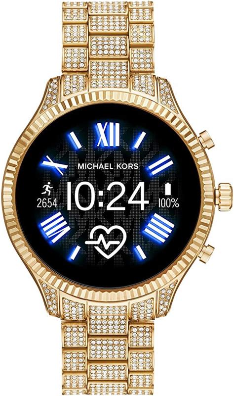 lexington 2 michael kors smartwatch|lexington pavé gold tone watch.